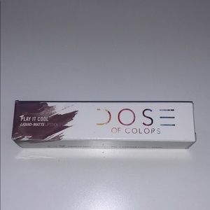 Dose of colors liquid lipstick in play it cool